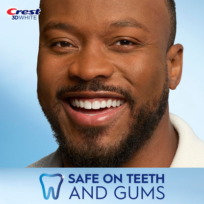 Crest 3D Whitestrips 1-Hour Express At-home Teeth Whitening Kit, 10 Treatments, 12 Levels Whiter for Fast Whitening Crest