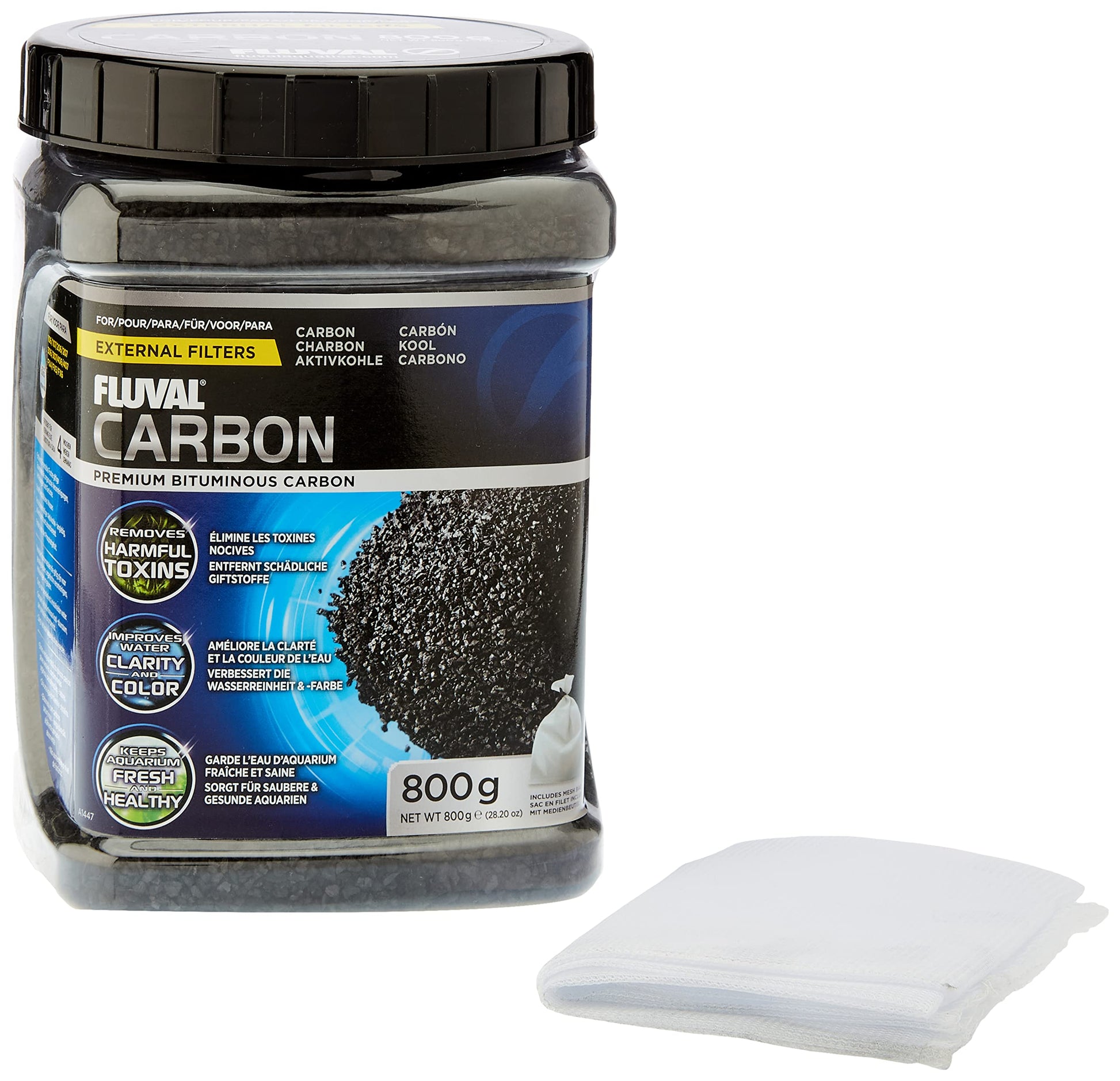 Fluval Carbon - 800 g (28.2 oz) Fluval