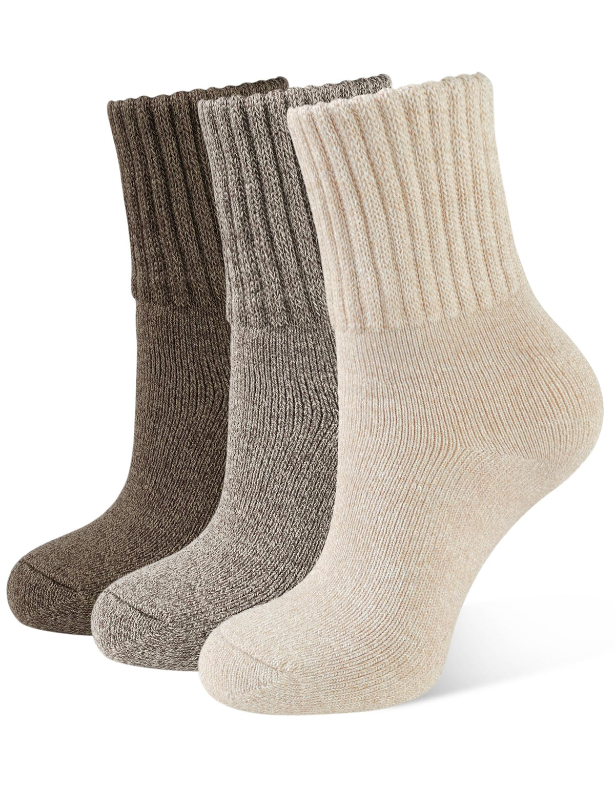 CLOSEMATE Women's Winter Boot Socks, Warm and Cozy, 3 Pairs 🍁 All In One Marketplace Canada