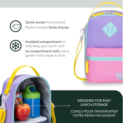 Roots Kids 2-Piece Matching Set, 22.5L Backpack and 7L Lunch Bag