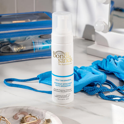 Bondi Sands Self Tan Eraser, Moisturizing, Cleansing, Gentle Formula Removes Self-Tanner and Preps Skin for Reapplication, Vegan + Cruelty-Free, 150mL