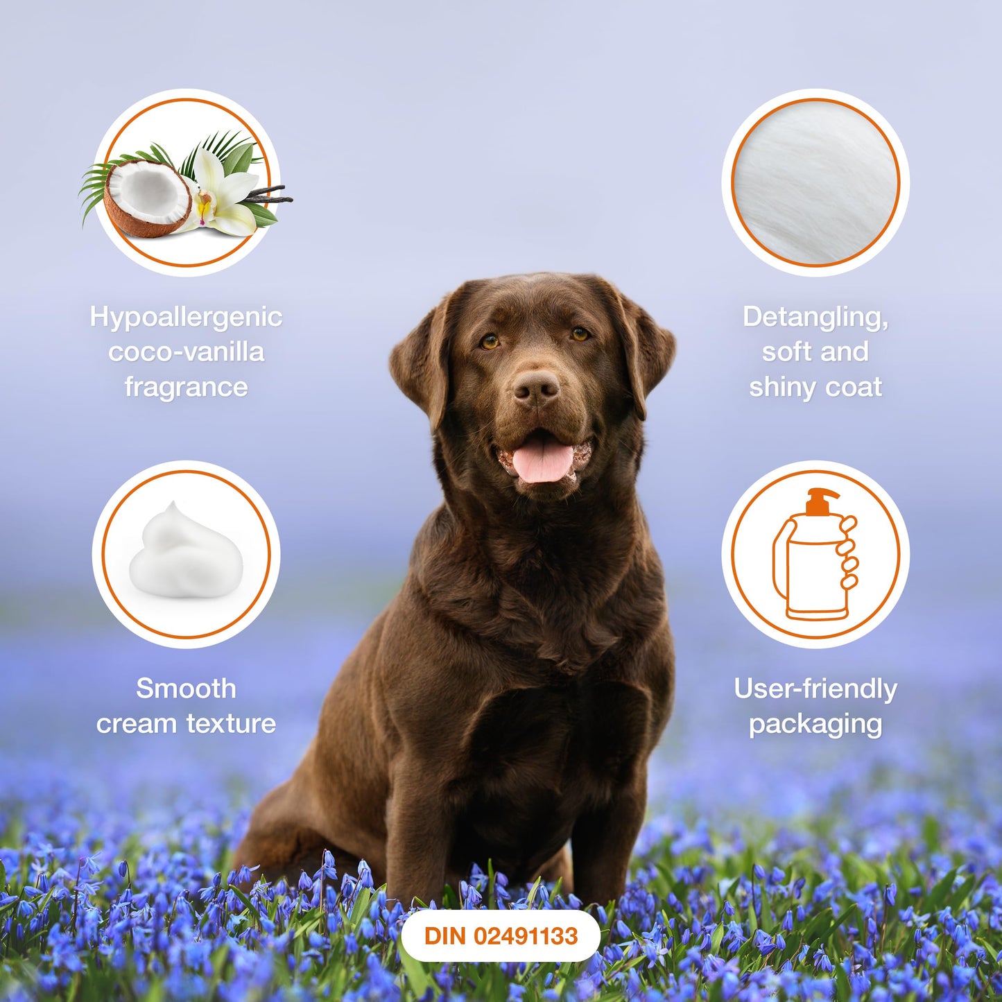 Douxo S3 Pyo Mousse, Contains 3% Chlorhexidine, for Dogs, 5.1 fl. oz. (150mL)