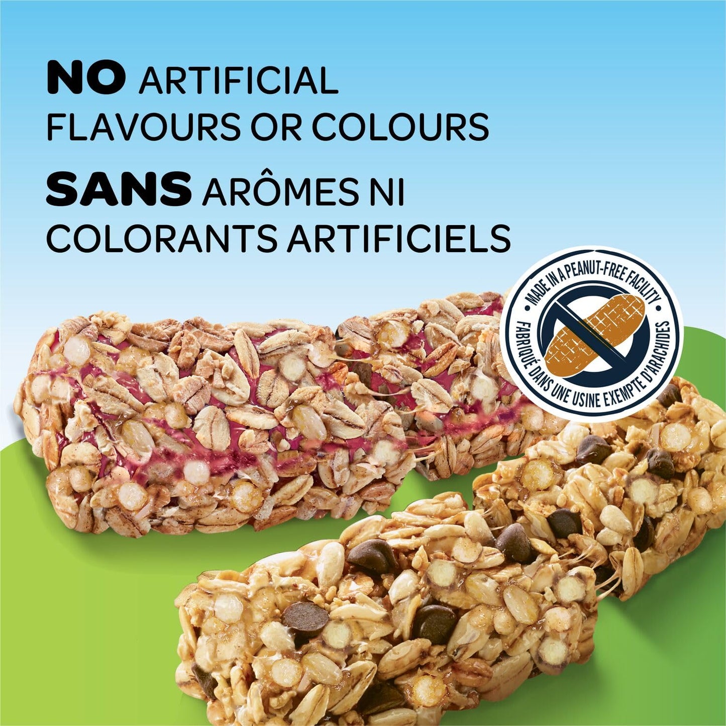 Quaker Chewy Variety Pack (Chocolatey Chip, Rocky Road, Caramel & Chocolate, Apple Fruit Crumble, Strawberry Fruit Crumble) Granola Bars (60 bars x 24g) 🍁 All In One Marketplace Canada