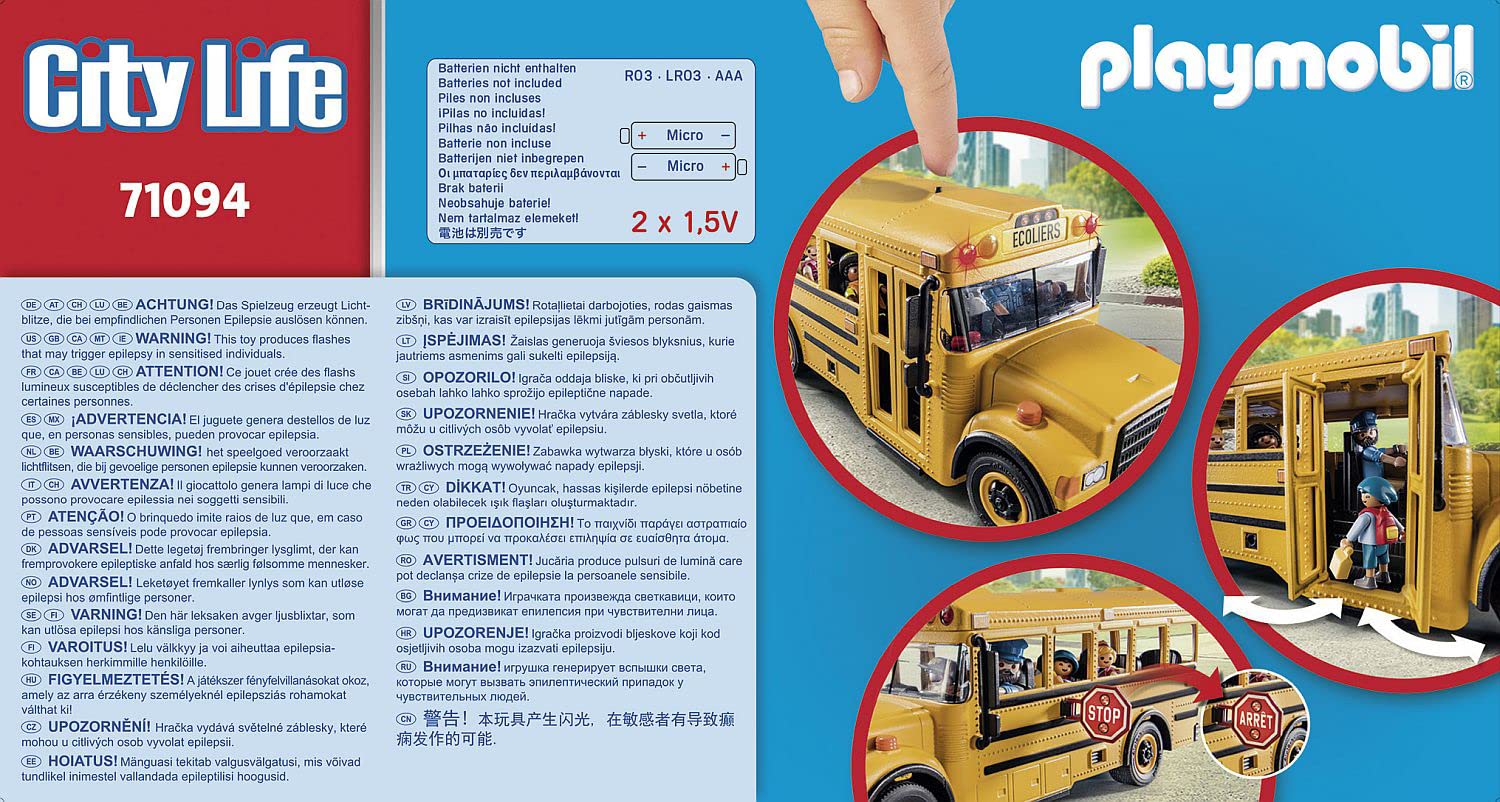 Playmobil School Bus Playmobil
