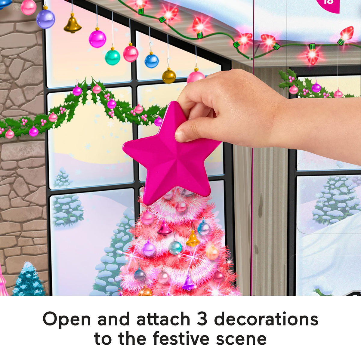Fisher-Price Little People Barbie Advent Calendar and Toddler Playset, 24 Christmas Figures and Play Pieces 🍁 All In One Marketplace Canada