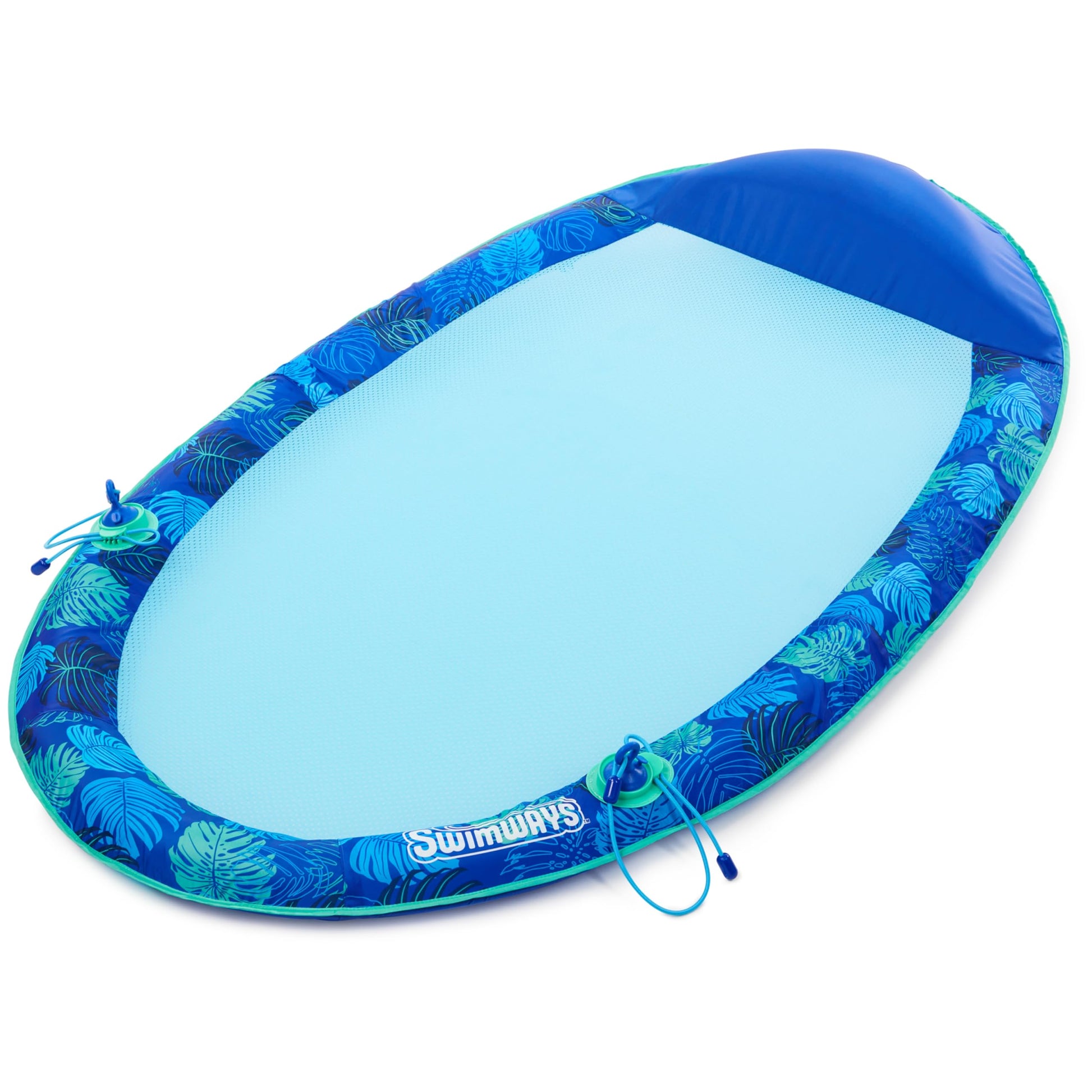 Swimways Elite Spring Float Hammock Pool Lounger, Inflatable Pool Floats Adult with Fast Inflation, Pool Hammock for Adults up to 250 lbs SwimWays