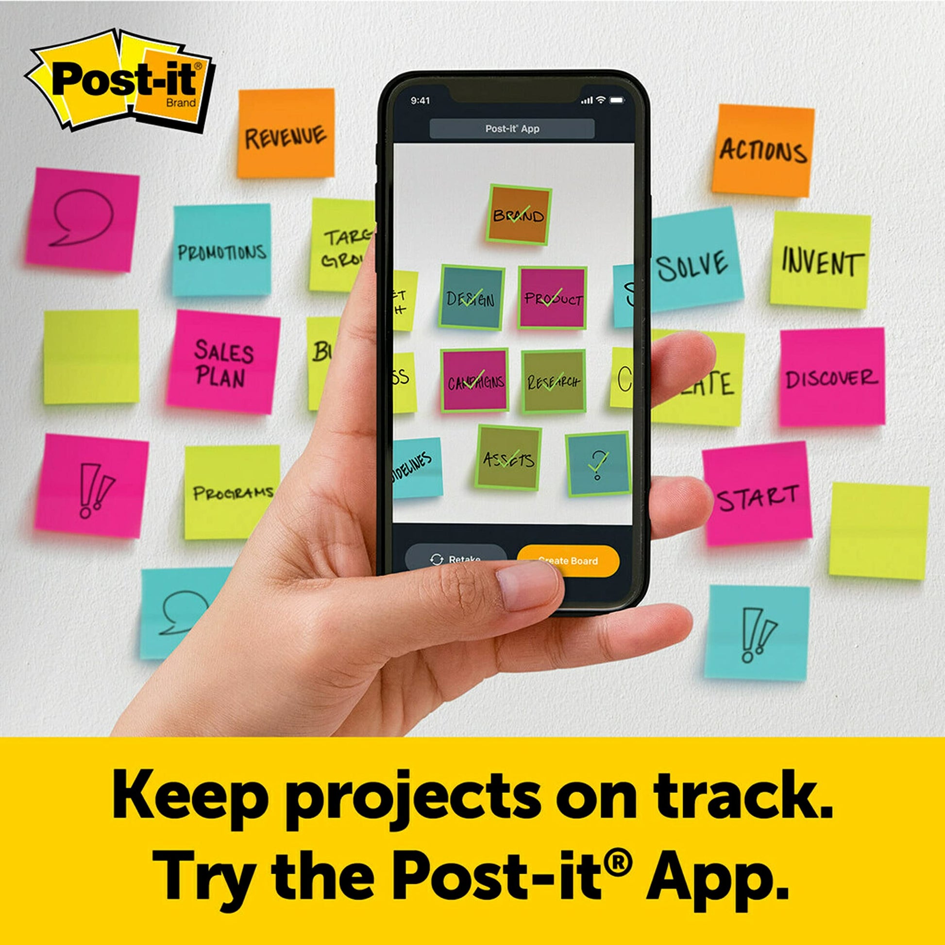 Post-it Super Sticky Tabletop Easel Pad, Great for Virtual Teachers and Students, 20 x 23 Inches, 20 Sheets/Pad, 1 Pad (563R), Portable White Premium Self Stick Flip Chart Paper, Built-in Easel Stand Post-It