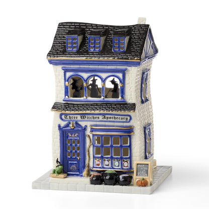 Lenox 899029 Vintage Halloween Apothecary Potion Shop Light-Up Figurine