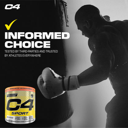 Cellucor C4 Sport Pre Workout Powder - Preworkout Energy with Creatine, Beta-Alanine, and 135mg Caffeine - NSF Certified for Sport - Mango Nectar, 30 Servings