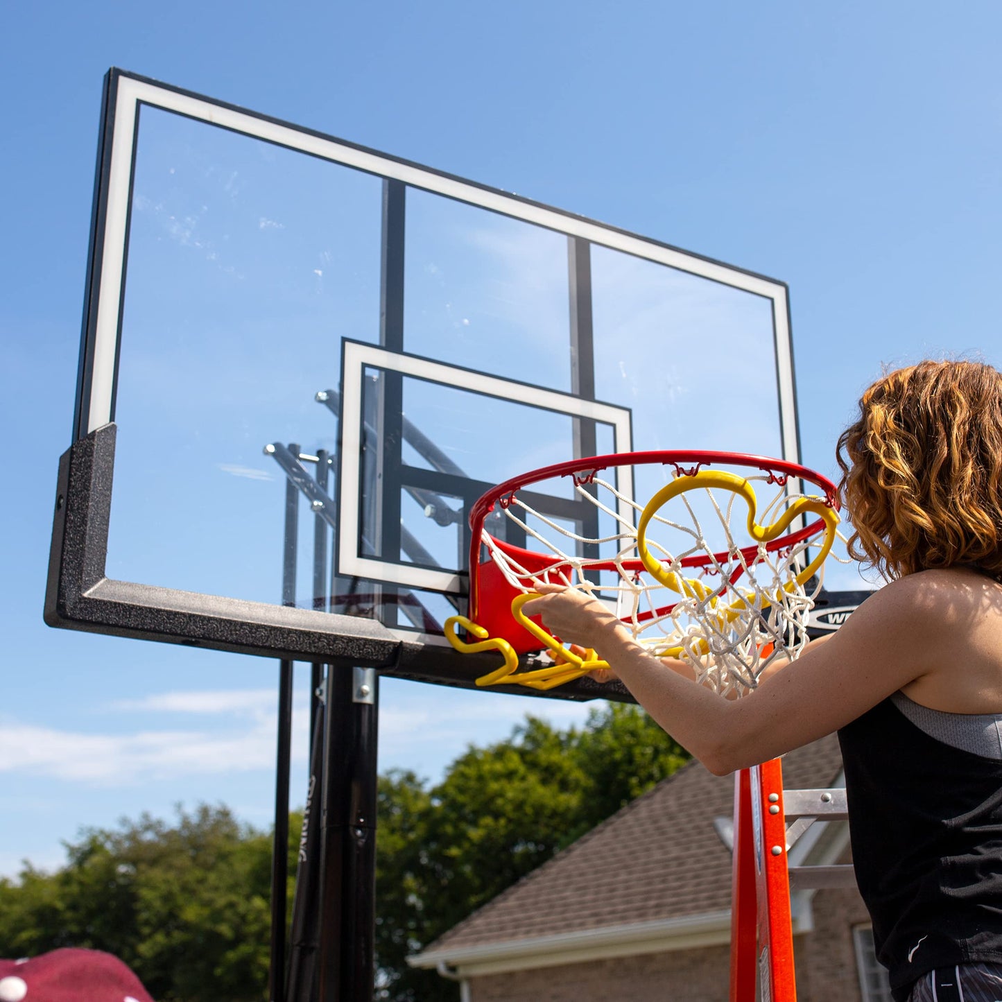 Spalding Back Atcha® Ball Return Training Aid - Yellow Spalding
