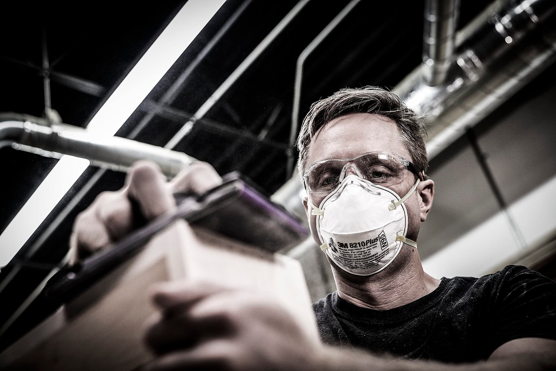 3M 8210 Plus N95 Performance Sanding and Fiberglass Respirator 8210PH40-DC, N95 Mask, 40 Masks 3M