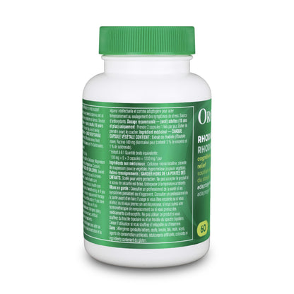 Organika Rhodiola 100mg 6:1 Extract- 3% Rosavins, 1% Salidroside- Adaptogen, Cognition Support, Mental Focus in Response to Stress- 60vcaps