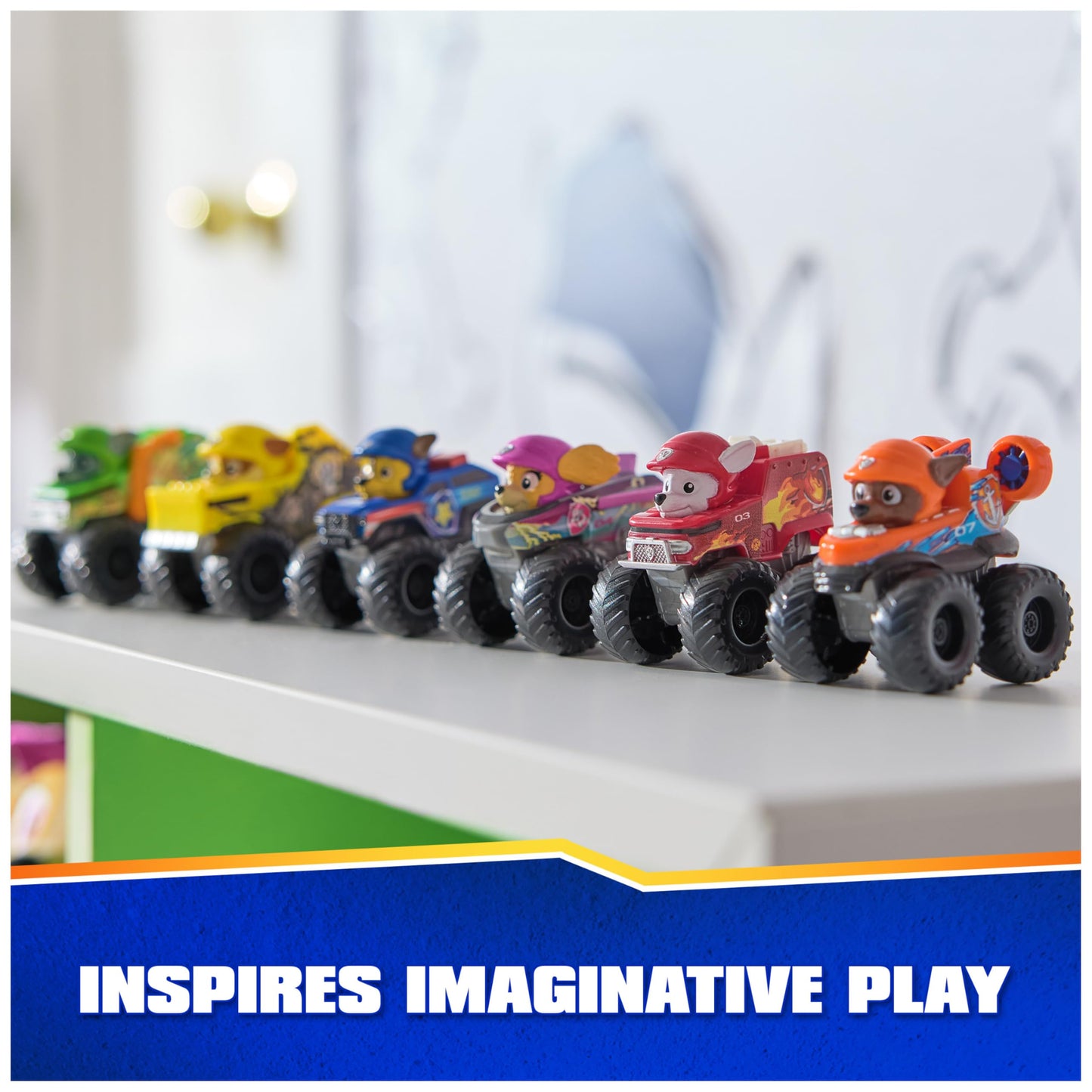 PAW Patrol: Rescue Wheels, 6-Piece Pup Squad Racers, Toy Cars Gift Set, Kids Toys for Boys & Girls Ages 3 and Up PAW PATROL