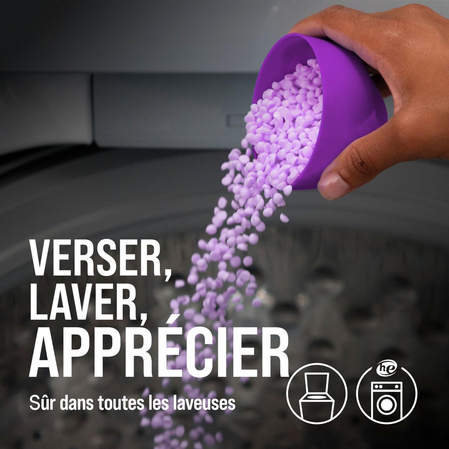 Downy Unstopables In Wash Scent Booster, Lush Scent, Laundry Beads for Odour Protection, Downy Scent Booster, Laundry Scent Boosters, 853 g - Available at All In One Marketplace Canada