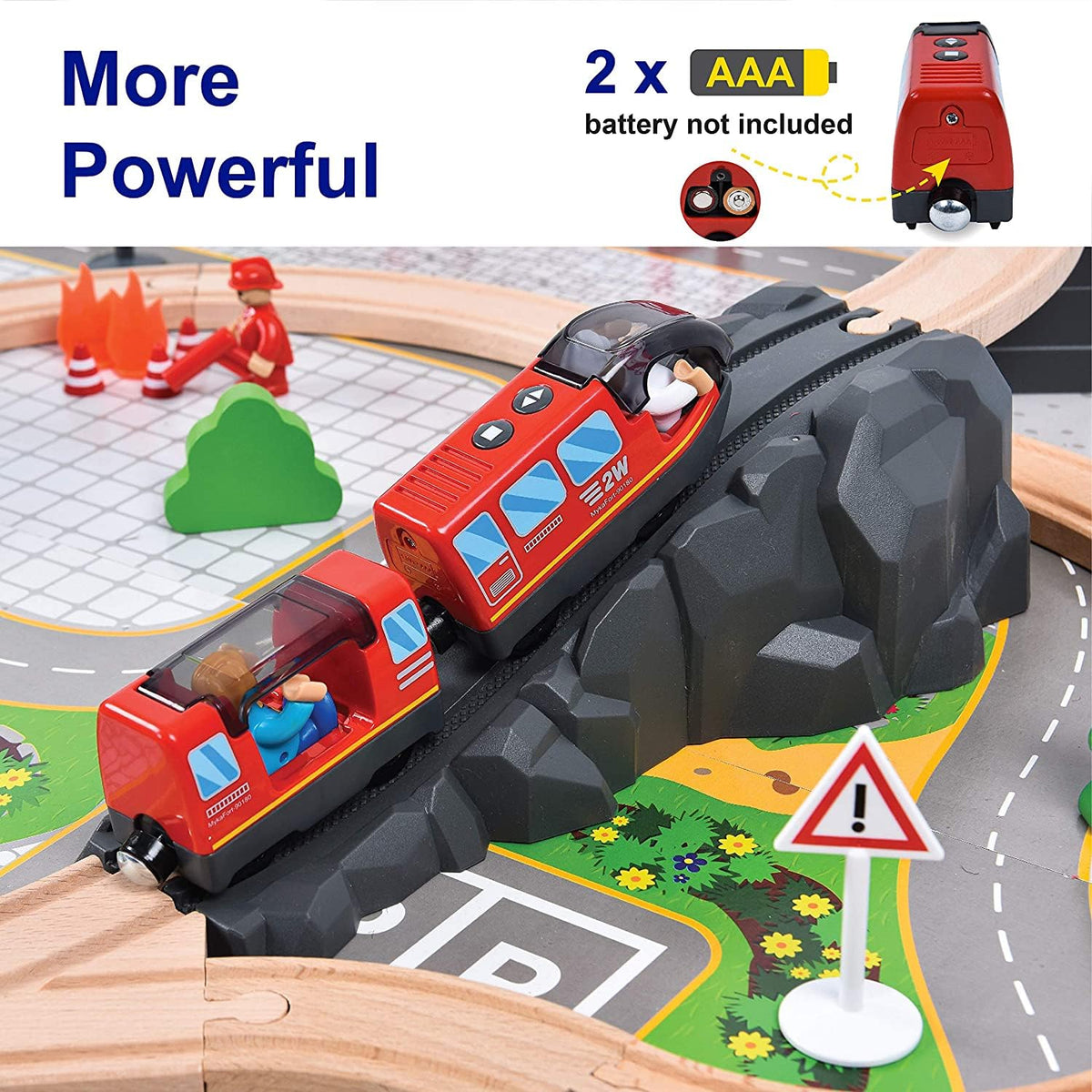 Giant bean Battery Operated Locomotive Magnetic Train Set 🍁 All In One Marketplace Canada
