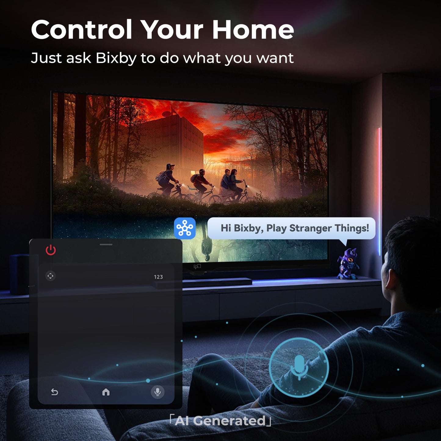 FPD 32 Inch Smart TV 720p HD Powered by Tizen OS Compatible with Samsung TV Plus, Dolby Audio, HDR 10, Gaming Hub, SmartThings, Voice Control, Built-in Miracast, Flat Screen Television (AT32-P1, 2026)