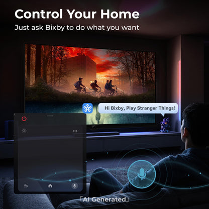 FPD 32 Inch Smart TV 720p HD Powered by Tizen OS Compatible with Samsung TV Plus, Dolby Audio, HDR 10, Gaming Hub, SmartThings, Voice Control, Built-in Miracast, Flat Screen Television (AT32-P1, 2026)