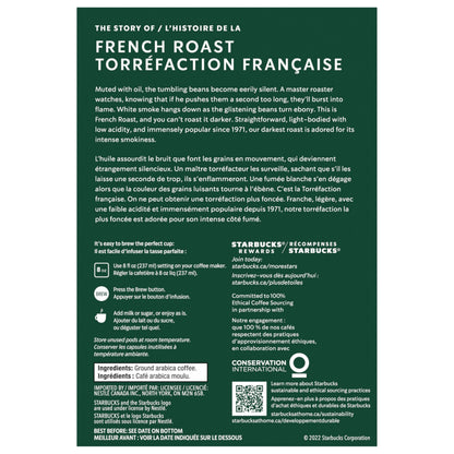 Starbucks French Roast K-Cup Pods, Dark Roast Coffee, 24 Count