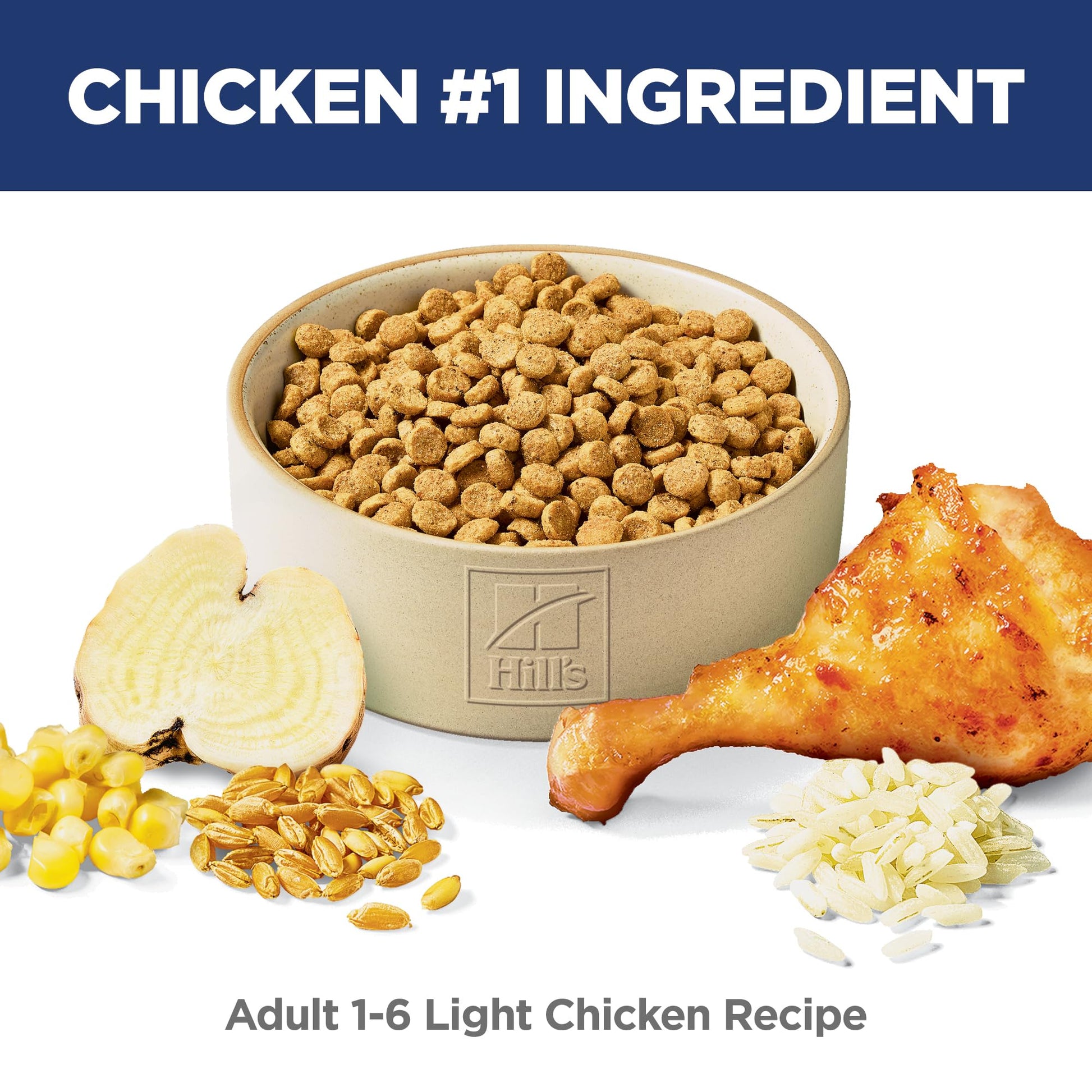 Hill's Science Diet Adult Light Chicken Recipe Dry Cat Food 1.81 kg Bag Hill's Science Diet