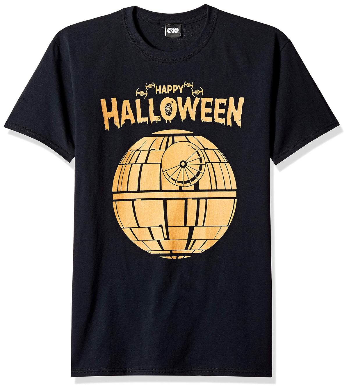 T-shirt pour homme sous licence STAR WARS Halloween Happy Death Star, noir, taille M