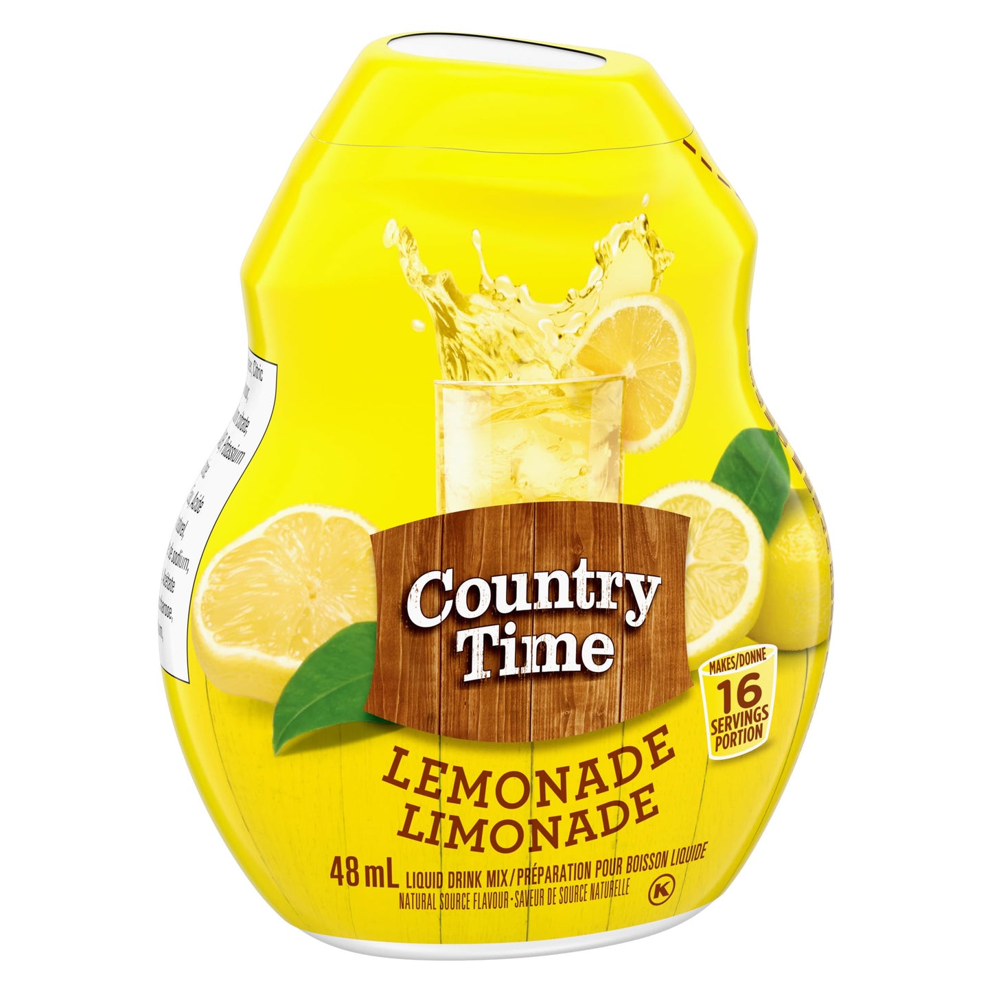 Country Time Lemonade Liquid Drink Mix, 48 mL Bottle (Pack of 12)