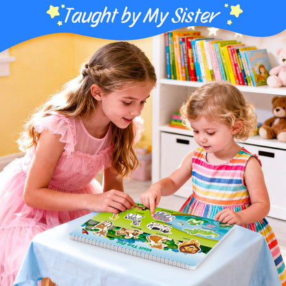 Busy Book for Toddlers 3+, Preschool Learning Activities with 30 Themes Prek Preschool Workbooks, Montessori Educational Learning Toys Activity Books for Christmas Birthdays Gifts Boys Girls 🍁 All In One Marketplace Canada