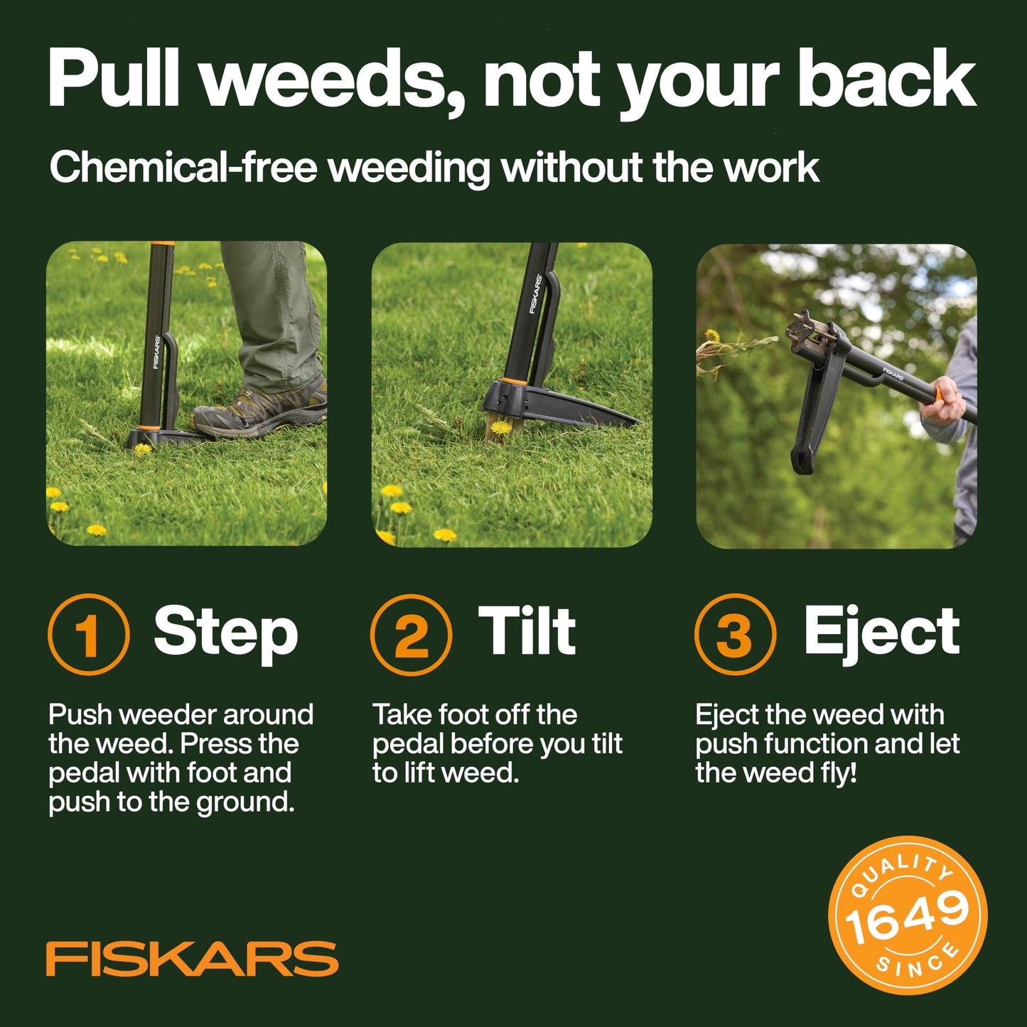 Fiskars Uproot Weed and Root Remover - Available at All In One Marketplace Canada