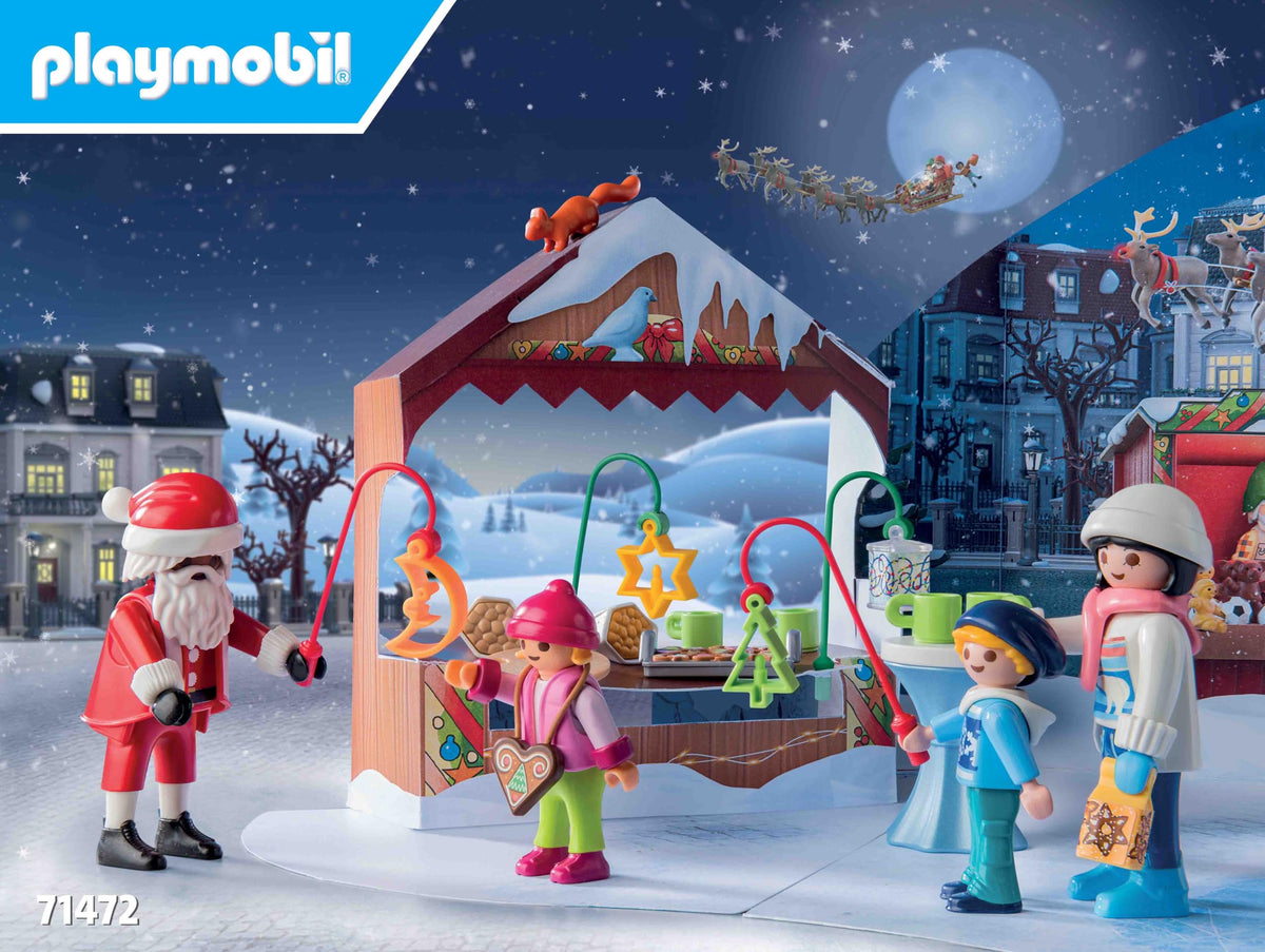 Playmobil Advent Calendar: Trip to The Christmas Market 🍁 All In One Marketplace Canada