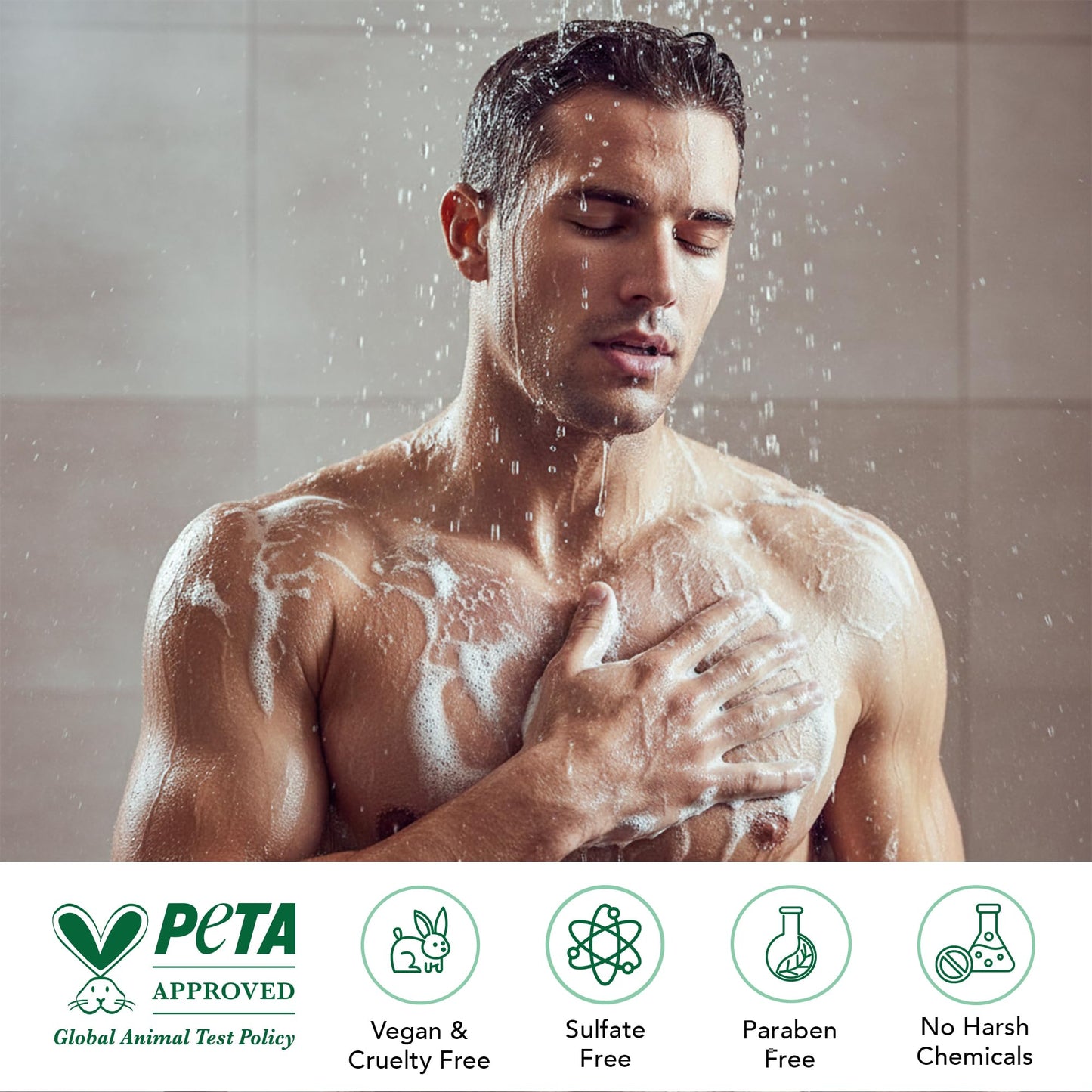 Botanic Hearth Tea Tree Body Wash | Shower Gel - 16 fl oz Helps Nail Conditions Athletes Foot Ringworms Jock Itch & Body Odor Soothes Itching & Promotes Healthy Skin and Feet Naturally Scented - Available at All In One Marketplace Canada