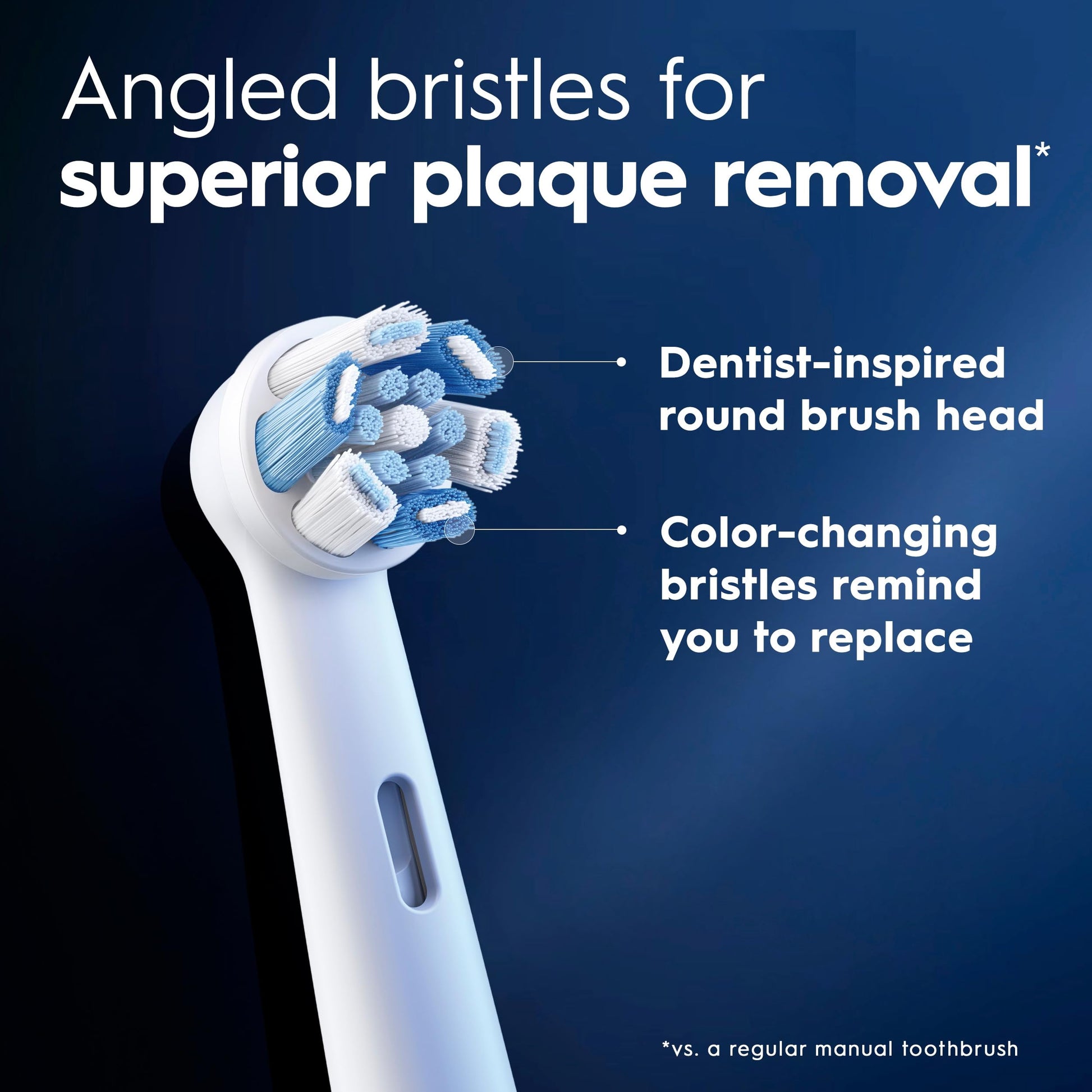 Oral-B iO Series Ultimate Clean Replacement Brush Head for Oral-B iO Series Electric Toothbrushes, White, 2 Count - Available at All In One Marketplace Canada
