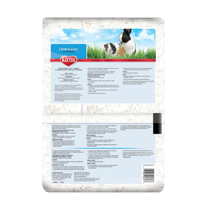 Kaytee Clean & Cozy White Bedding Pet For Guinea Pigs, Rabbits, Hamsters, Gerbils, and Chinchillas, 49.2 Liters