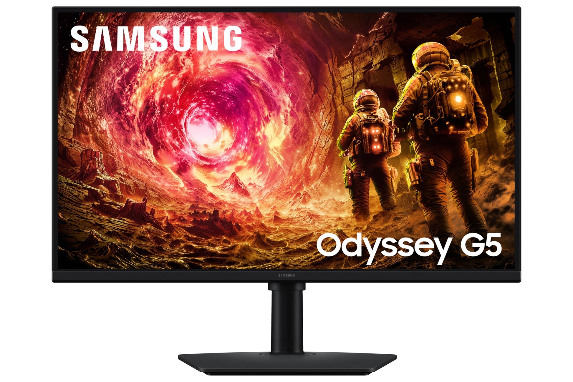SAMSUNG 27 inch Odyssey G5 QHD IPS Gaming Monitor 180Hz 1ms HDR10 G-Sync Freesync DP - (LS27FG500ENXZA) [Canada Version] Samsung