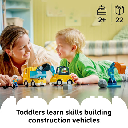 LEGO DUPLO Town 3 in 1 Construction Vehicles 10475