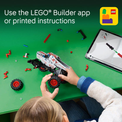 LEGO Technic Monster Jam ThunderROARus Pull-Back Monster Truck Toy - Building Toy for Kids, Boys and Girls, Ages 7+ - Creative Gift Idea for Lovers of Monster Trucks - 42200 - Available at All In One Marketplace Canada