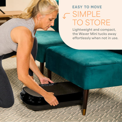 Lifepro Waver Mini Vibration Plate Exercise Machine, Compact & Powefull LifePro