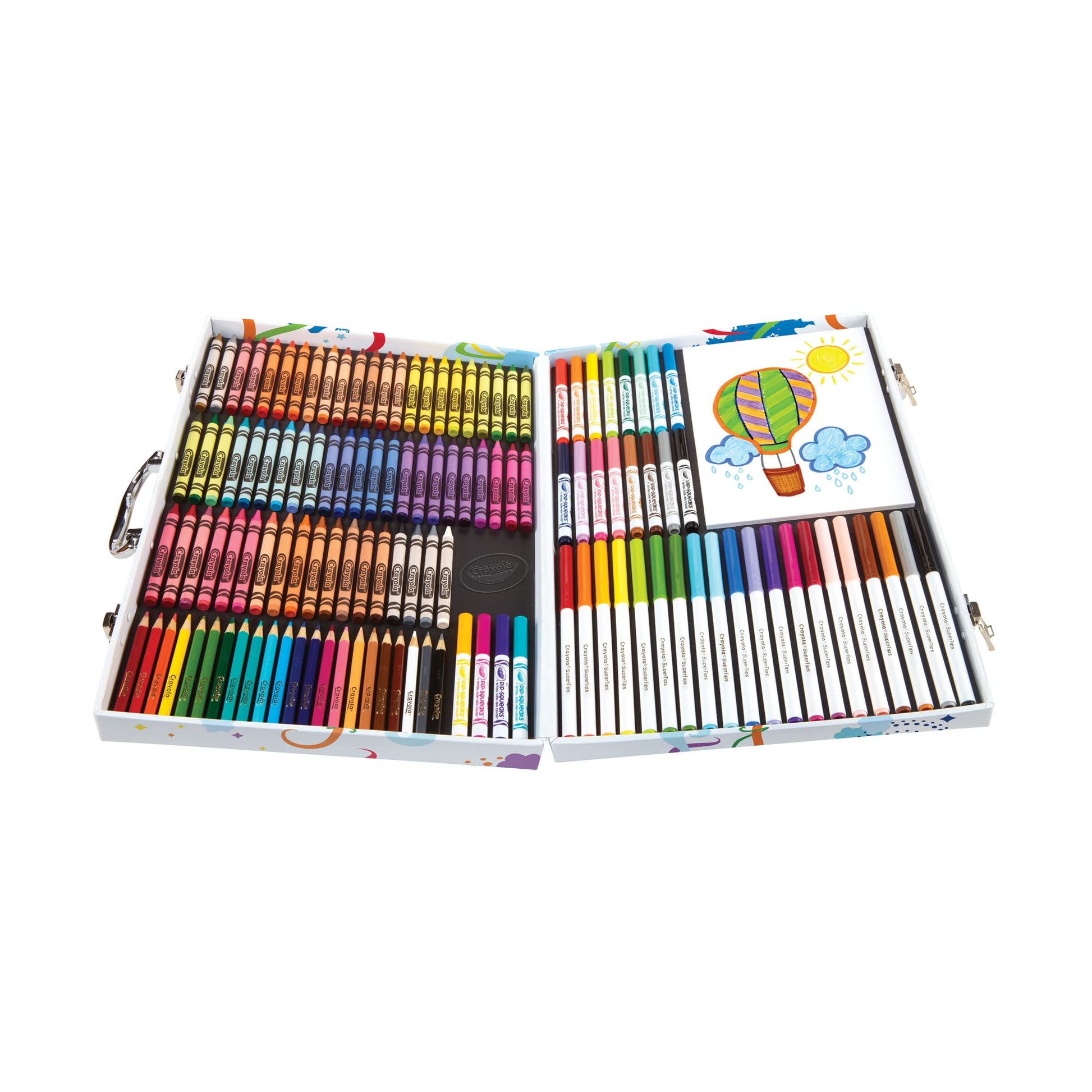 Crayola Inspiration Art Case Colouring Set (140ct) - Art Supplies Set For Kids, Travel Drawing Kit, Gift for Girls & Boys, Ages 4+ Crayola