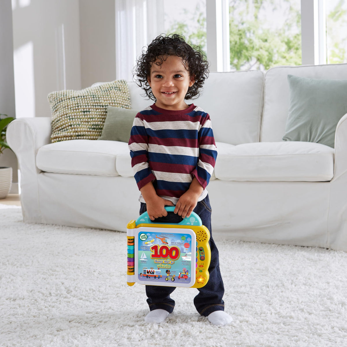 LeapFrog 100 Things That Go Book (Bilingual English-French)