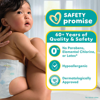 Pampers Swaddlers Diapers, Size 0 (up to 10 lbs), 84 Count, Absorbent, Keeps Baby Dry and Comfortable, Skin Safe Disposable Baby Diaper 🍁 All In One Marketplace Canada
