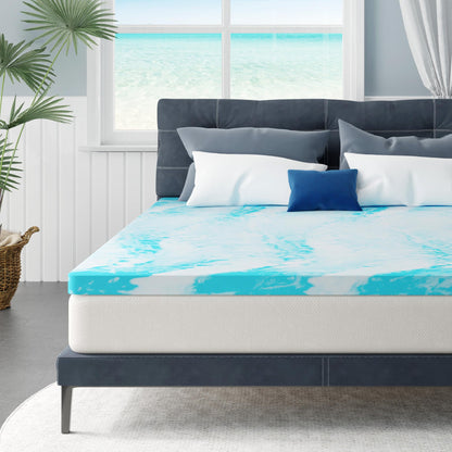 Queen Mattress Topper 2 Inch Memory Foam Mattress Topper