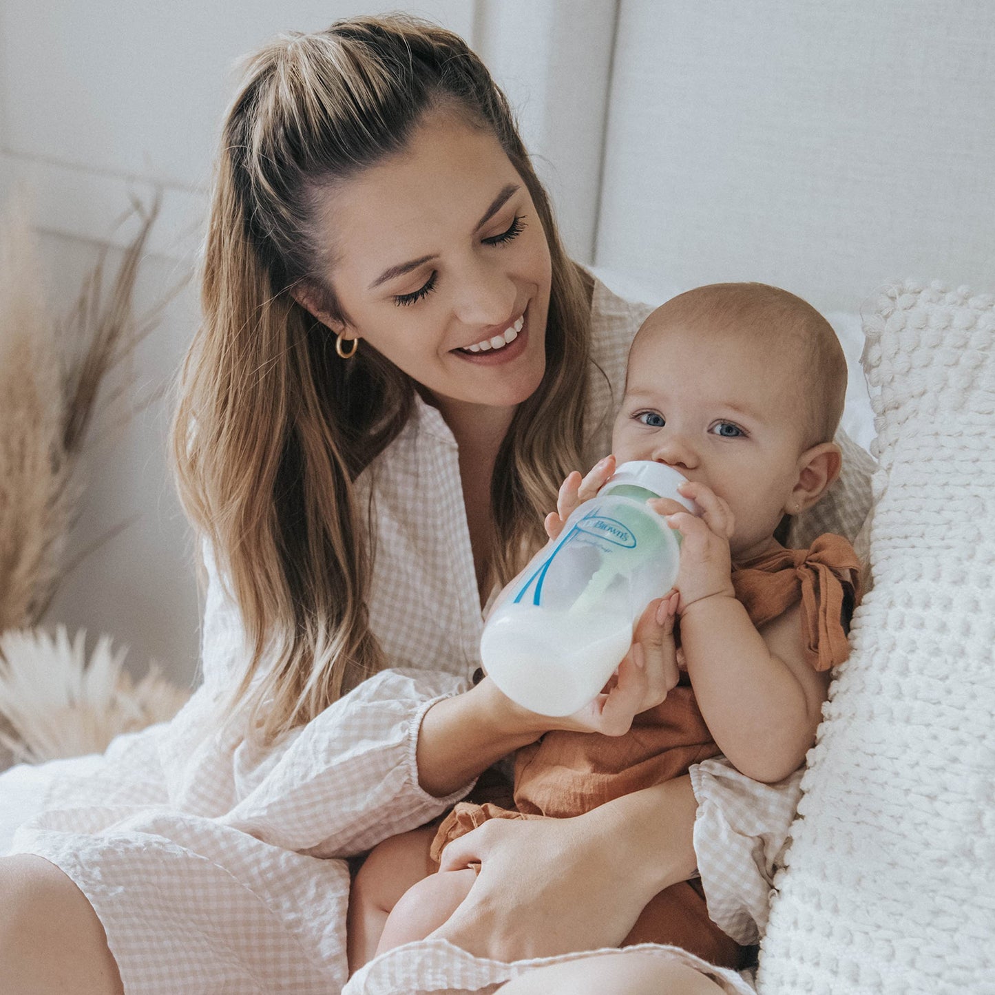 Dr. Brown’s Natural Flow Anti-Colic Options+ Wide-Neck Baby Bottles 9 oz/270 mL, with Level 1 Slow Flow Nipple, 4 Pack, 0m+ 🍁 All In One Marketplace Canada