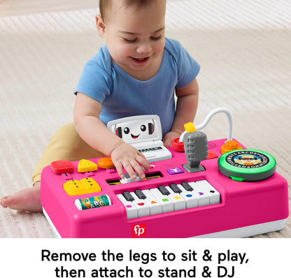 Fisher-Price Laugh & Learn Mix & Learn DJ Table Baby Toy