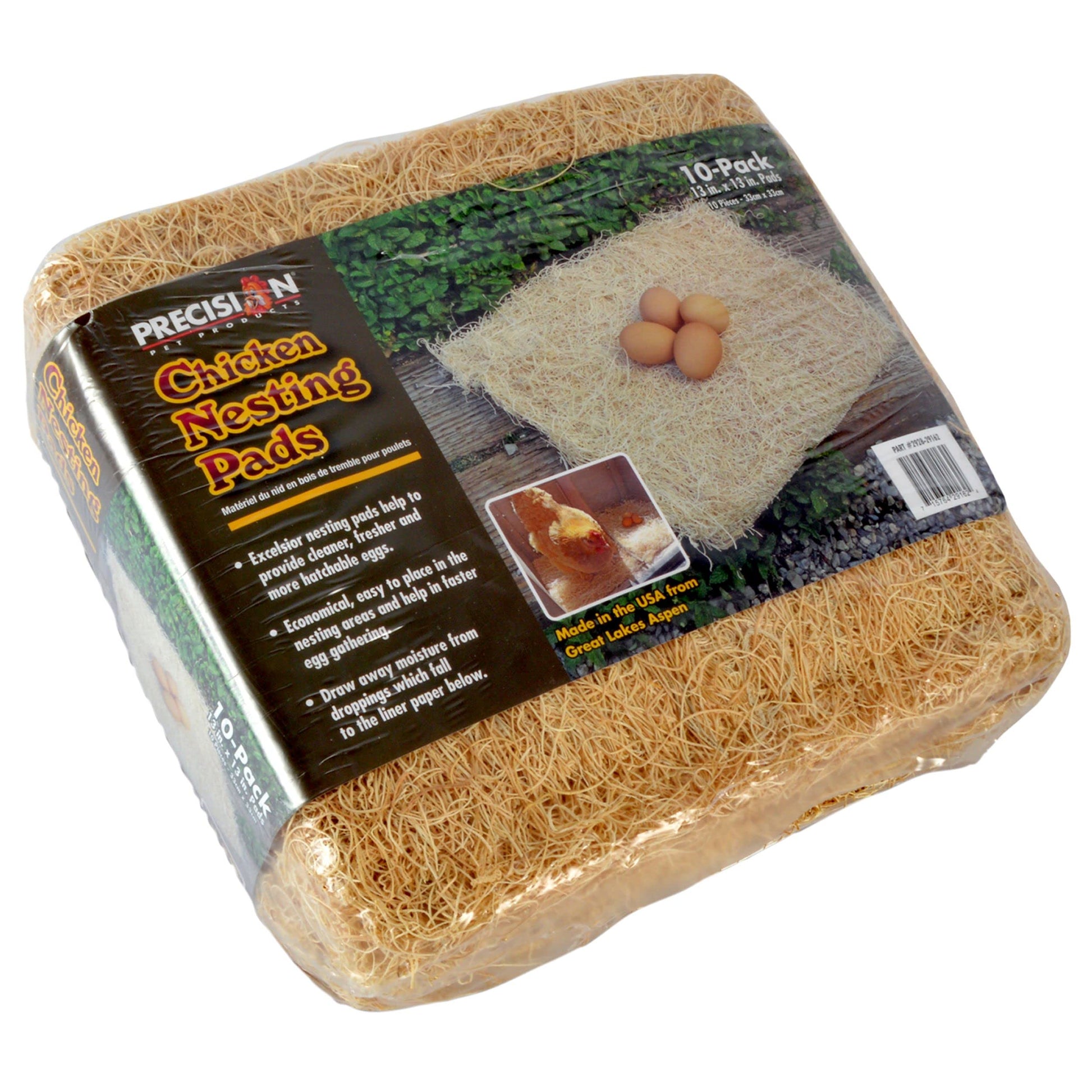 Precision Pet 7029162 Excelsior Nesting Pads PRECISION PET