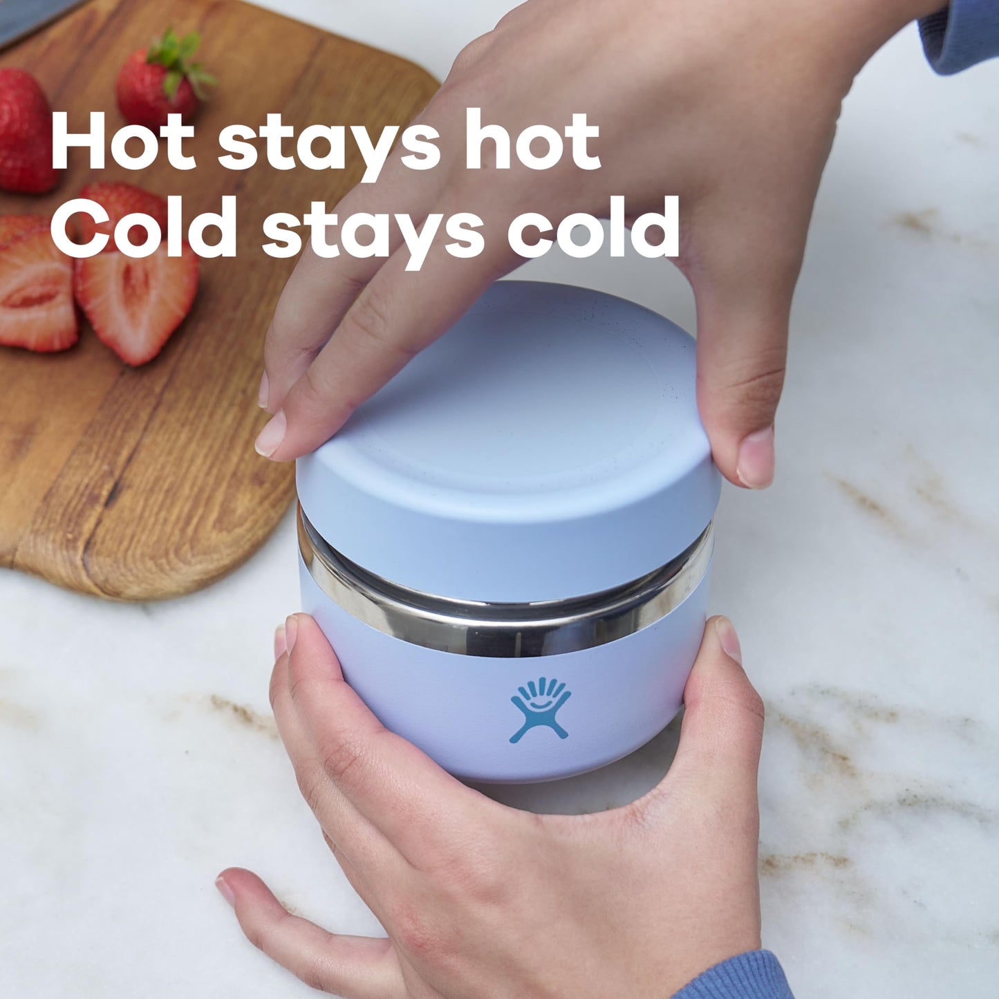 Hydro Flask 12 Oz Stainless Steel Insulated Food Jar, Leakproof and Dishwasher Safe, BPA-Free, Agave Green - Available at All In One Marketplace Canada