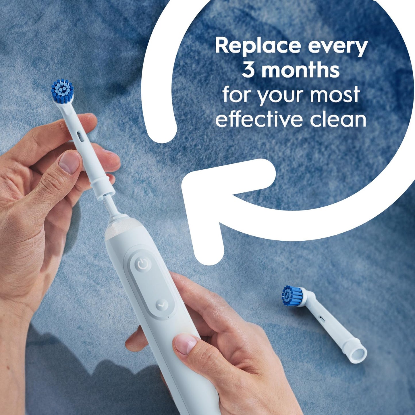 Oral-B Sensitive Gum Care Electric Toothbrush Replacement Brush Heads, 6 Count