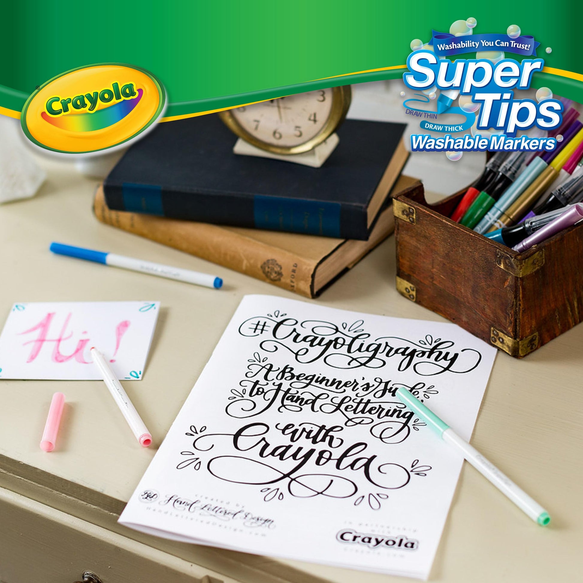 Crayola Super Tips Washable Markers, 100 Count, Bulk, Great for Kids - Available at All In One Marketplace Canada