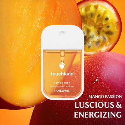 Touchland Hand Sanitizer Spray, Fruity Trio - 3 x 1 FL OZ