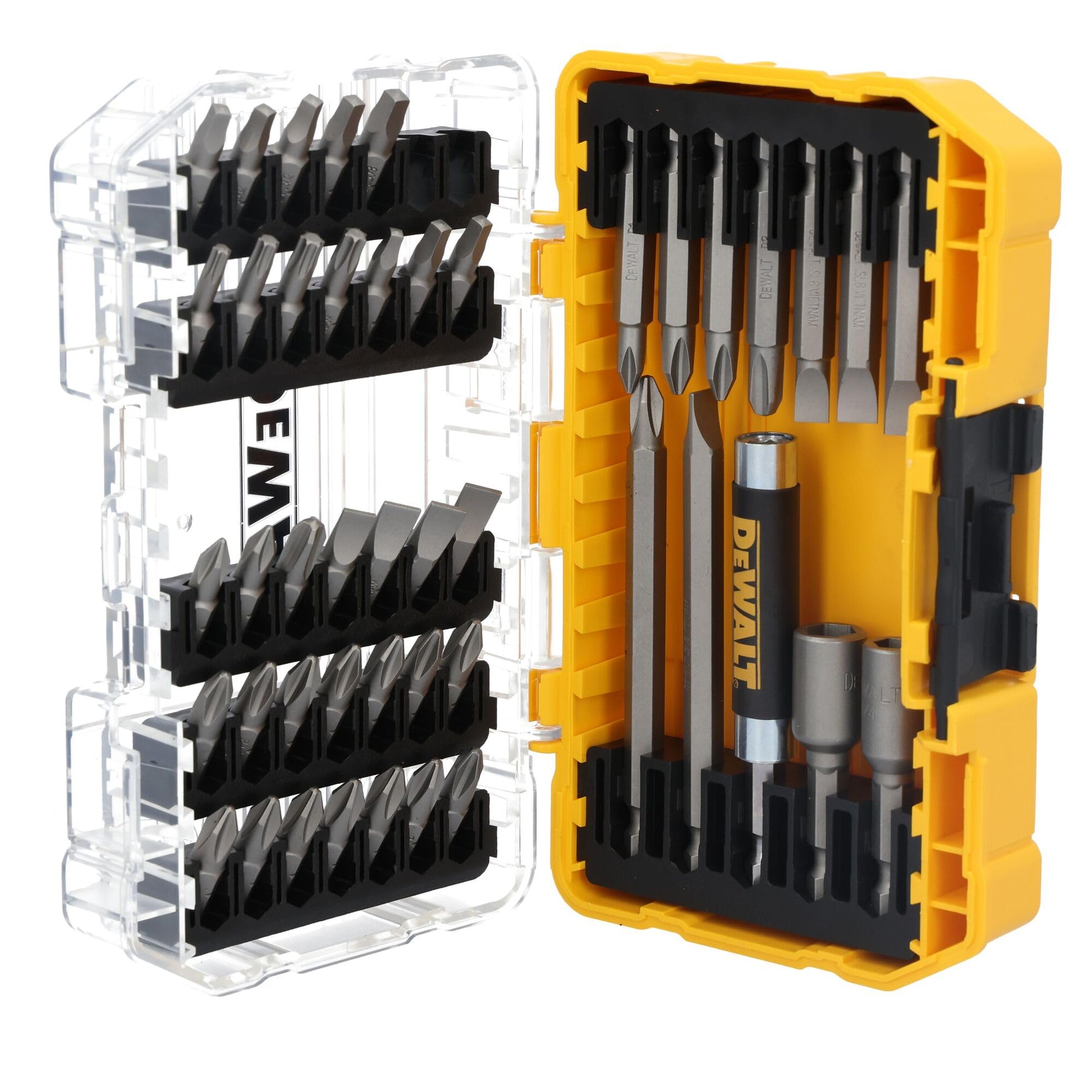 DEWALT Screwdriver Bit Set with Tough Case, 45-Piece (DW2166) DEWALT