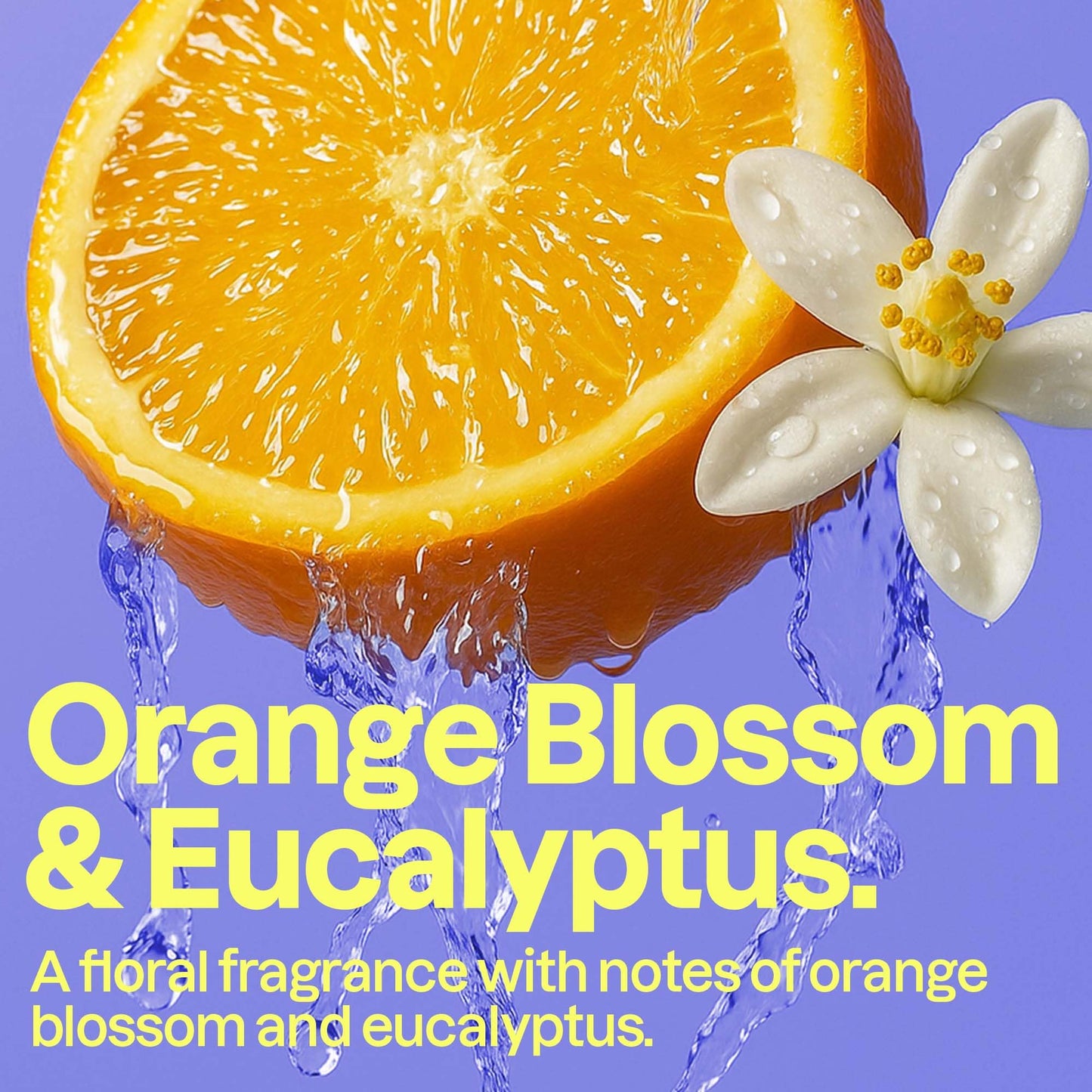 ATTITUDE Liquid Hand Soap, EWG Verified, Plant and Mineral-Based, Vegan Personal Care Products, Orange Blossom & Eucalyptus Scent, 473 mL (Pack of 3)