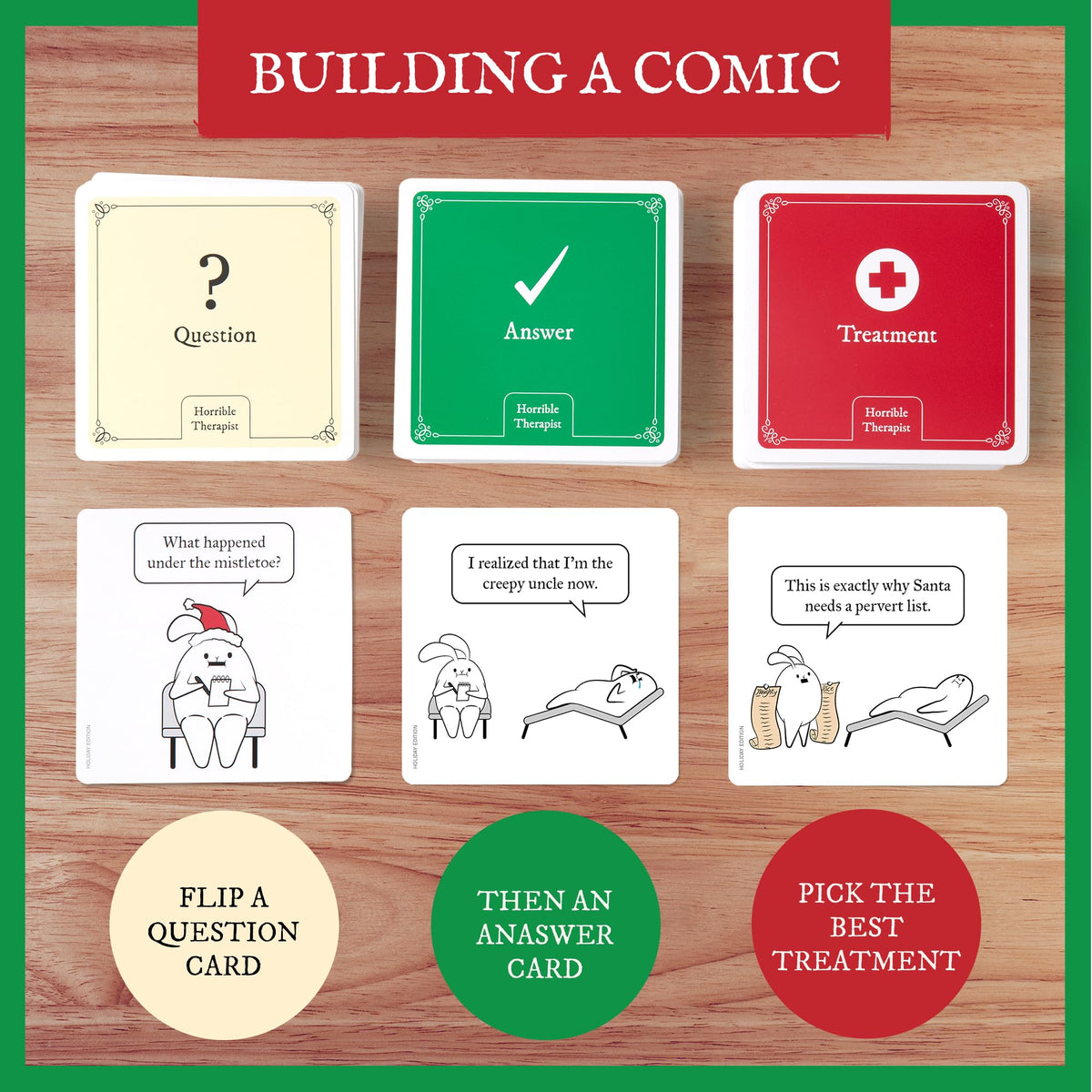 Exploding Kittens Horrible Therapist Holiday Edition, 3-8 Players, Ages 17+ 🍁 All In One Marketplace Canada