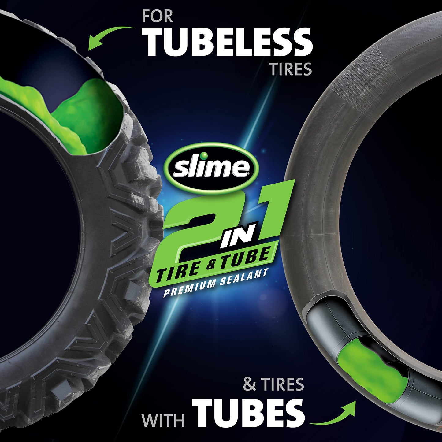 Slime 2-in-1 Tire & Tube Sealant, 946mL 🍁 All In One Marketplace Canada